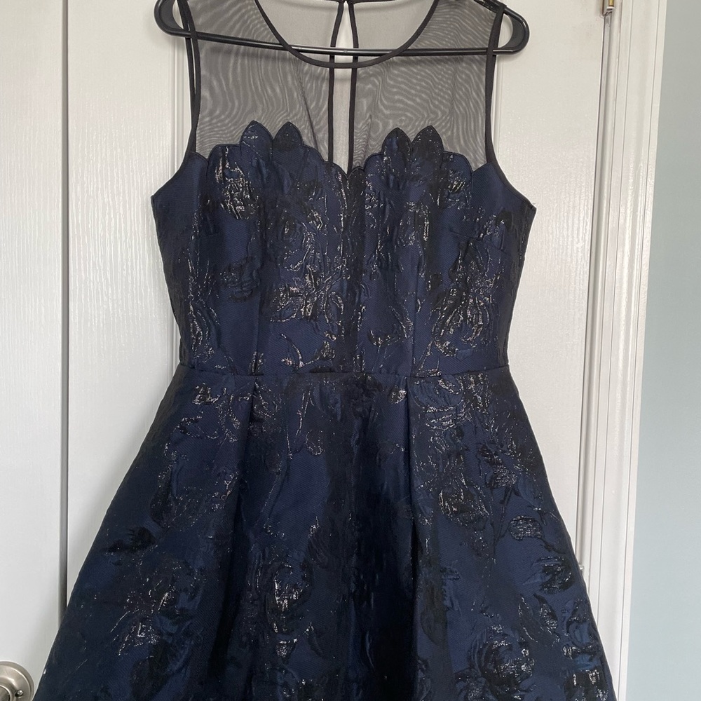 Navy blue party dress - Picture 3 of 3
